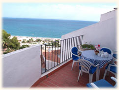 El Capistrano Playa view from apartment 